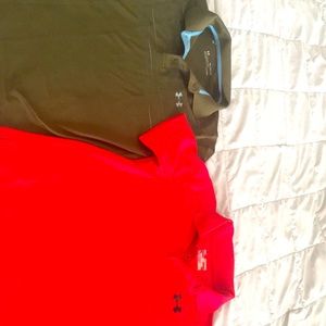 COPY - Two boys YXL Under Armour polo shirts.